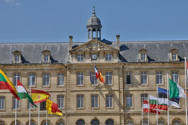 Caen city hall w Normandia — Zdjęcie stockowe