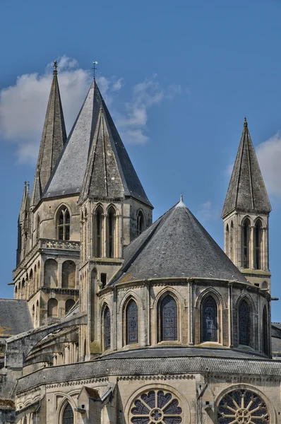 Abbaye aux hommes v normandie — Stock fotografie