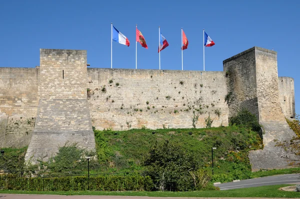 Schloss Caen in der Normandie — Stockfoto