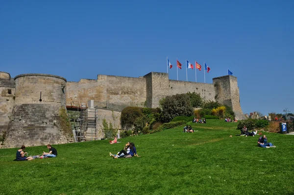 Schloss Caen in der Normandie — Stockfoto