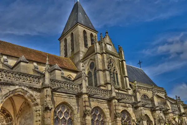 França, a igreja de Saint Martin de Triel sur Seine — Fotografia de Stock