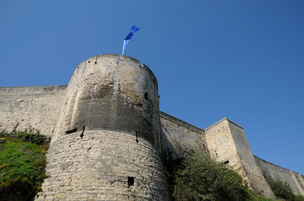 Kasteel van caen in Normandië — Stockfoto