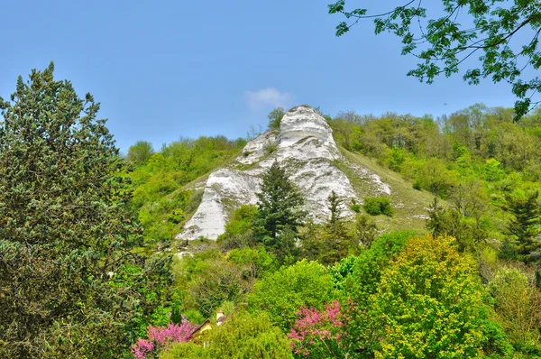 Dorp van haute isle in val d oise — Stockfoto