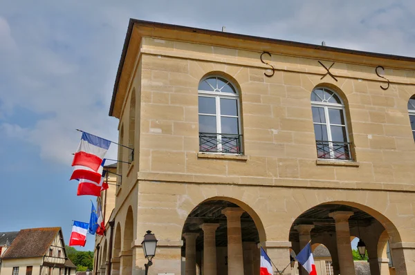 Francia, el ayuntamiento de La Roche Guyon — Foto de Stock