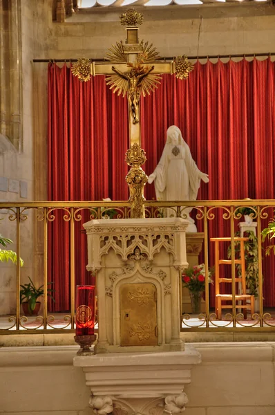 Saint-Gervais-Kirche der Falaise in der Normandie — Stockfoto