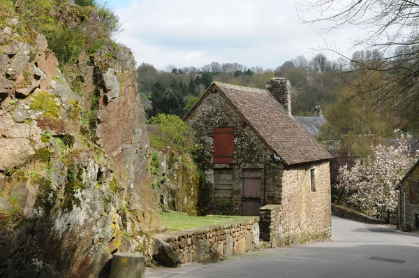 Saint ceneri le gerei normandie pitoresk köy — Stok fotoğraf