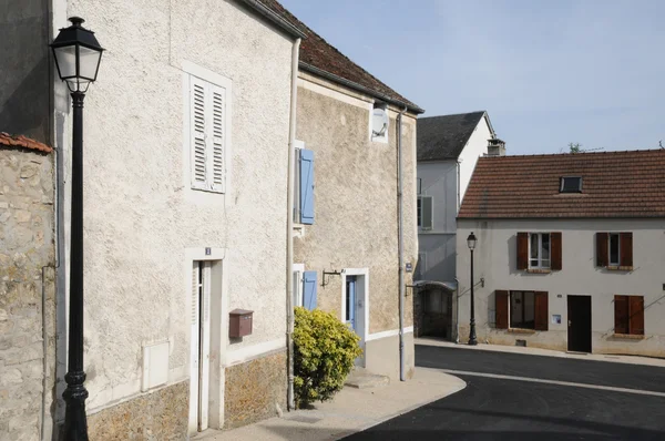 Village of Brueil en Vexin in Les Yvelines — Stock Photo, Image