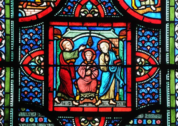 Кан, abbaye aux Омм у Франції — стокове фото