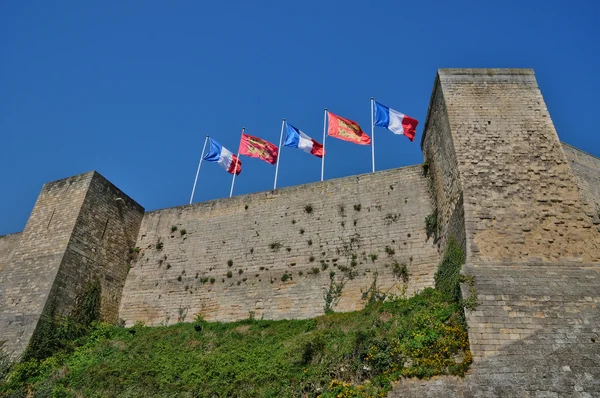 Schloss Caen in der Normandie — Stockfoto