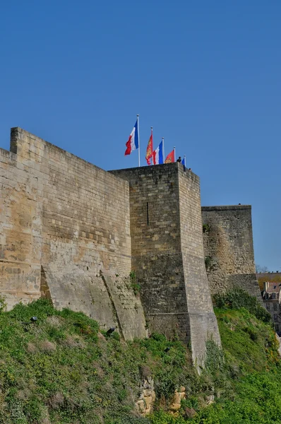 Castle, caen normandie — Stok fotoğraf