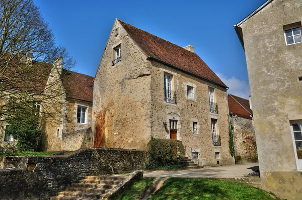 Malebné městečko mortagne au perche v normandie — Stock fotografie