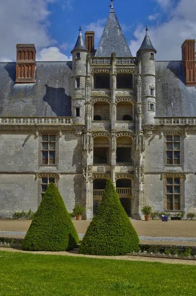 Historyczny zamek chateaudun — Zdjęcie stockowe