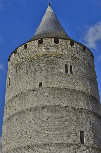 Історичний замок Chateaudun — стокове фото