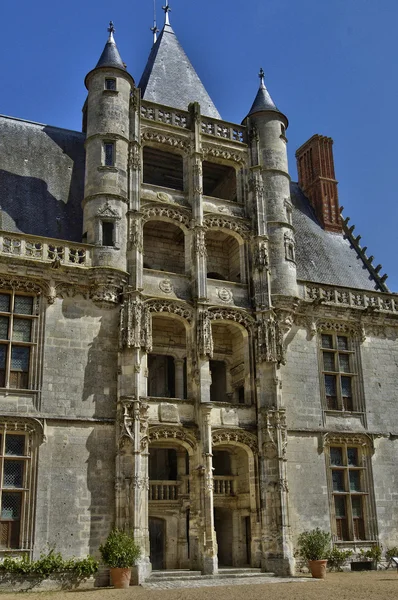 Castello storico di Chateaudun — Foto Stock