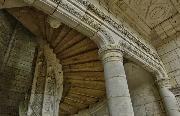 Historický hrad chateaudun — Stock fotografie