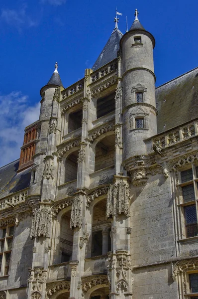 Historical castle of Chateaudun — Stock Photo, Image