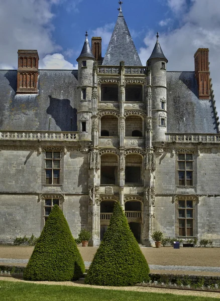 Castello storico di Chateaudun — Foto Stock