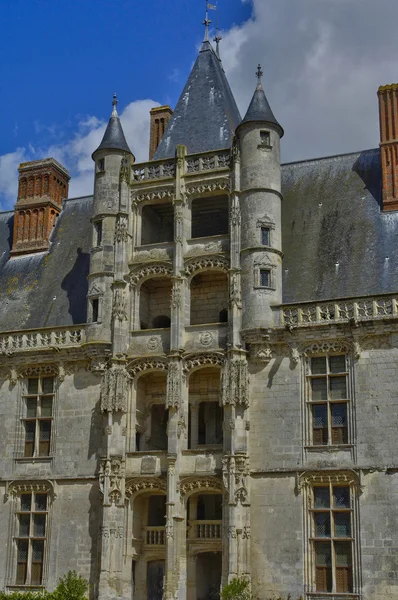 Historical castle of Chateaudun — Stock Photo, Image