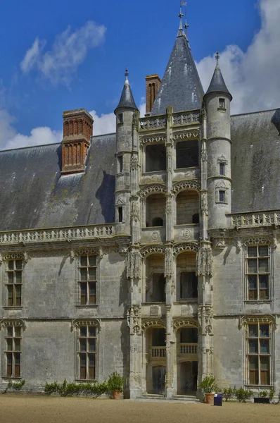 Castelo histórico de Chateaudun — Fotografia de Stock