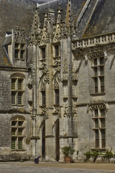 Chateaudun tarihi kale — Stok fotoğraf