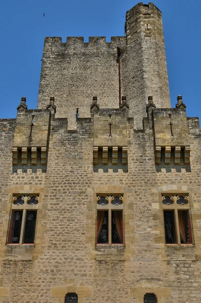 Франция, средневековый замок Роктайад в Жиронде — стоковое фото