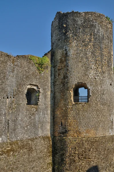 Gironde içinde villandraut Ortaçağ Kalesi — Stok fotoğraf