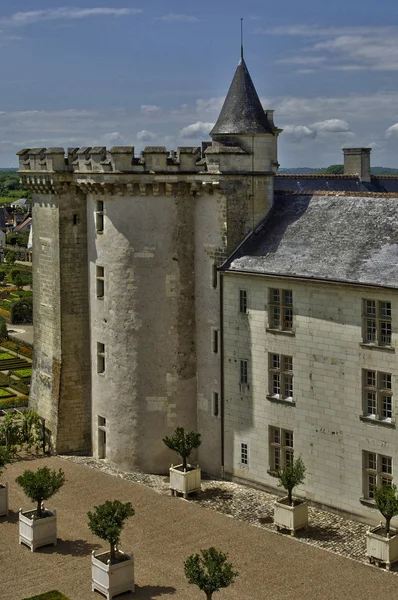 Castillo de Villandry en Val de Loire —  Fotos de Stock