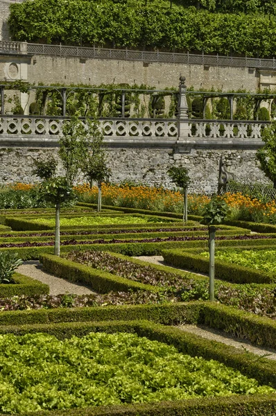 Castillo de Villandry en Val de Loire — Foto de Stock