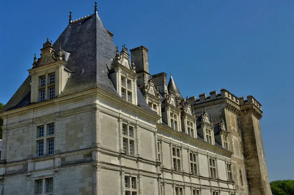 Villandry castle in Val de Loire — Stock Photo, Image