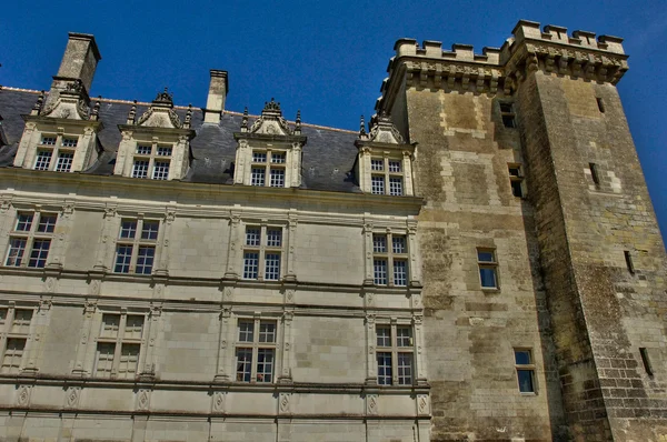 Castello di Villandry in Val de Loire — Foto Stock