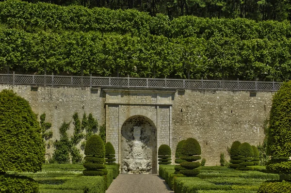 Castelo de Villandry em Val de Loire — Fotografia de Stock
