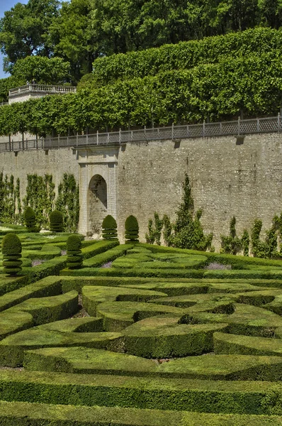 Zamek w Villandry w val de loire — Zdjęcie stockowe