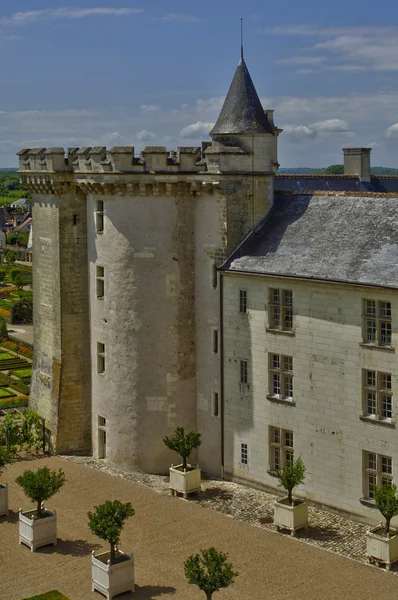 Castello di Villandry in Val de Loire — Foto Stock