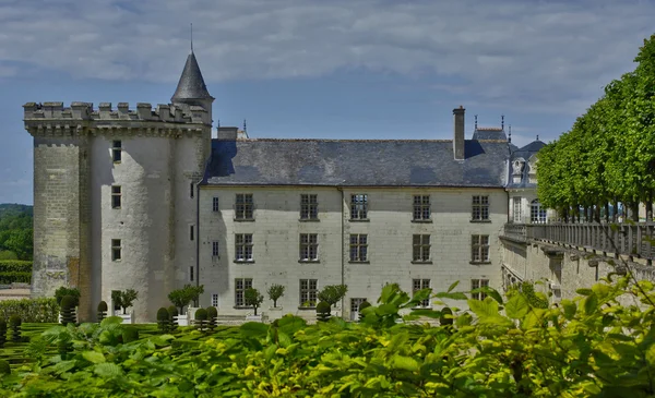 Villandry 城堡在卢瓦尔 — 图库照片