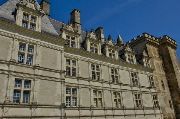 Castillo de Villandry en Val de Loire — Foto de Stock