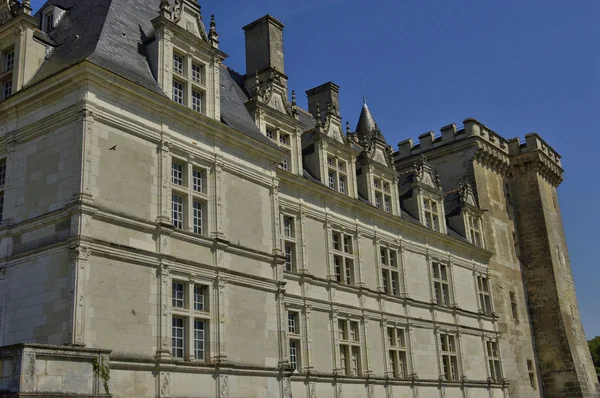 Villandry castle in Val de Loire — Stock Photo, Image