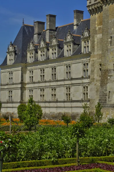 Castillo de Villandry en Val de Loire —  Fotos de Stock