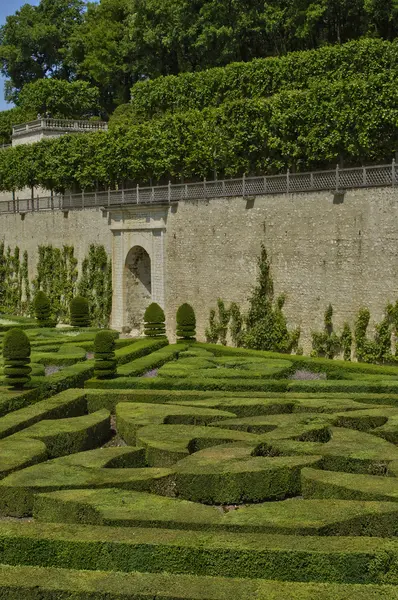 Castillo de Villandry en Val de Loire — Foto de Stock