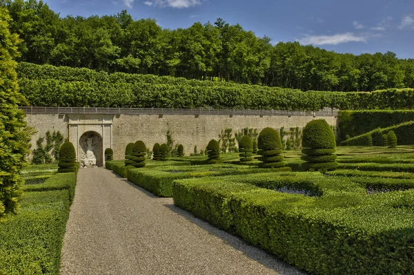 Villandry 城堡在卢瓦尔 — 图库照片