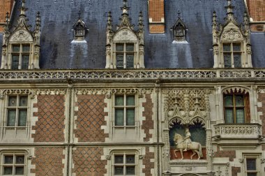 castle of Blois in Loire et Cher clipart