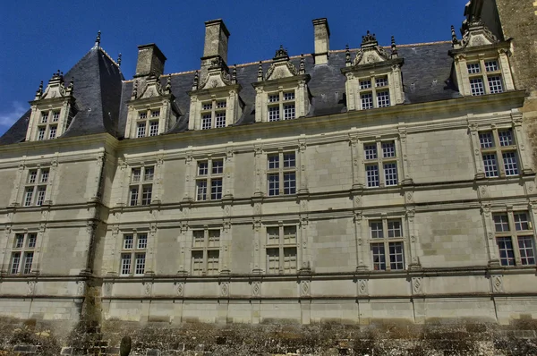 Villandry castle in Val de Loire — Stock Photo, Image