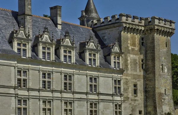 Castillo de Villandry en Val de Loire —  Fotos de Stock