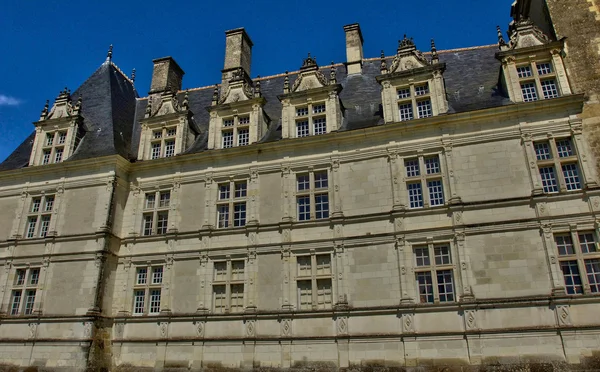 Castillo de Villandry en Val de Loire —  Fotos de Stock