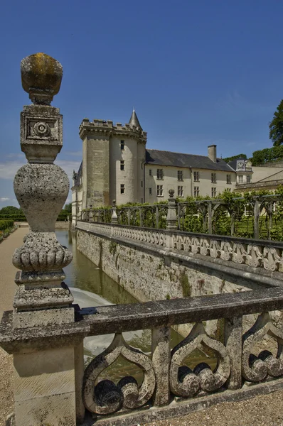 Castillo de Villandry en Val de Loire —  Fotos de Stock