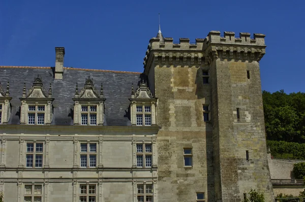 Castillo de Villandry en Val de Loire — Foto de Stock