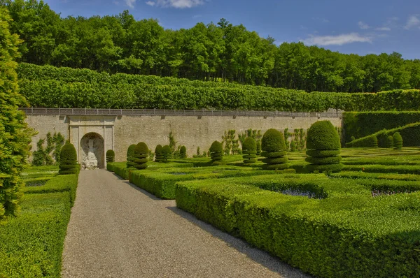 Castillo de Villandry en Val de Loire — Foto de Stock