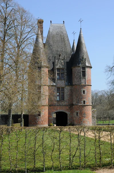 Château renaissance de Carrouges en Normandie — Photo