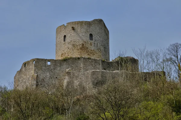 França, castelo de La Roche Guyon — Fotografia de Stock