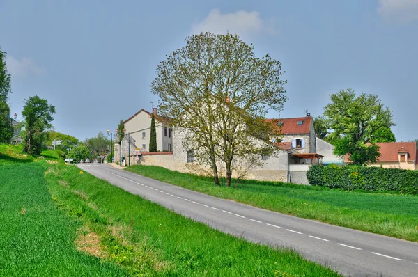 Franciaország, a falu Sailly Yvelines — Stock Fotó