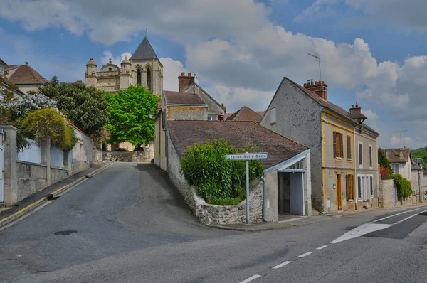 Ranska, Vetheuilin kylä Val d Oisessa — kuvapankkivalokuva